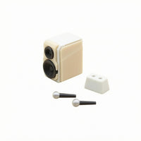 With Microphones Miniature Dollhouse Speaker Scene Accessory Dollhouse Sound Prop