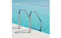 Stainless Steel Pool Ladder Embed Ladder with Anti-Slip Steps Fasten-On
