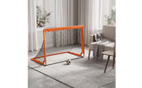 Mini Soccer Goal Foldable Portable Soccer Goal Compact for Young Athletes, Young Children, Backyard, Indoor Training, Outdoor Games