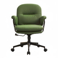 Highspinal support Upholstered managerial Chair 360-Degree rotate Upholstered Rolling Armchair Ergonomic Design Office Furniture Padded Seat for Home Users, Professionals, managerials, Study Room, Bedroom