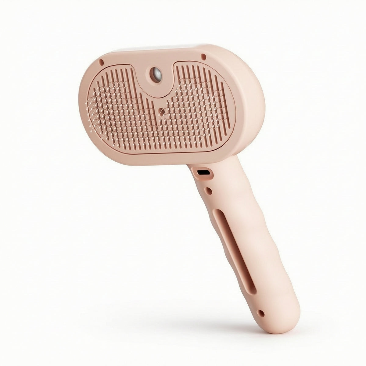 Handheld Pet Grooming Spray Brush Ergonomic Spray Brush with Metal Pins Mist Detangling for Dogs, Cats