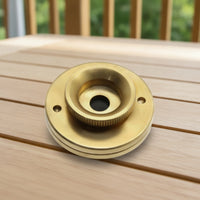 Leak-Proof Inflatable Boat Valve Corrosion-Resistant Brass Air Valve Long-Lasting Marine Accessory Replacement Part for Water Sports
