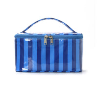 Transparent Cosmetic Bag Water-Resistant Transparent Toiletry Bag Toiletry Case with Zipper Lightweight for Travelers