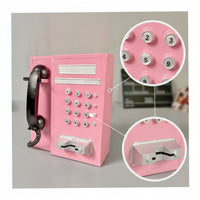 Vintage Wall Mounted Telephone Ornament Nostalgic for Clothing Stores