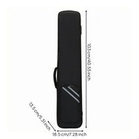 Padded Erhu Case Front Pocket Erhu Carrying Case for Travel