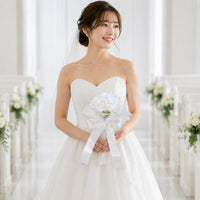 Tulle Bloom Arrangement Elegant Wedding Arrangement Easy to Bend for Brides
