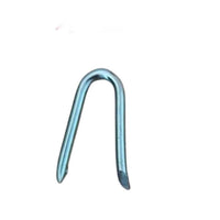 500 Pieces U-Shaped Fence Staples Galvanized Fencing Staple Double-Pointed