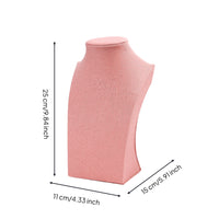 Necklace Bust Display Stand Refined Jewelry Display Bust Luxurious for Jewelers, Collectors, Retail Showcase
