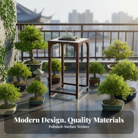 New Chinese design Multi-Tier Planter Holder Minimalist Flower Rack Indoor & outdoordoor Use Plant Stand Rustproof for Gardeners, Apartment Dwellers, Home Decorators, Balcony, Patio, Living Room, Corner