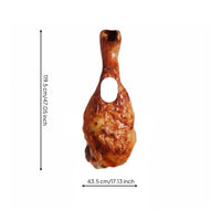 Chicken Drumstick Costume Halloween Drumstick Costume Full-Body Apparel for Stage Performances