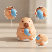 Dice Shaker Cup Compact Capybara Dice Cup Toy Tabletop Quiet for Gamers, Board Games, Game Nights