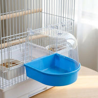 Bird Bath and Bird Shower for Birds, Hanging Bird Bathing Tub and Bird Washing Station, Small Size Indoor Accessory for Small Bird Cage Hanging