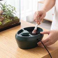 Reptile Water Dispenser Pump-Driven Reptile Water Dispenser Low-Profile Waterer for Terrarium