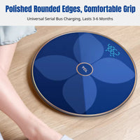 Smart Body Fat Scale, Bluetooth Digital, Rechargeable, 81 Health Metrics, Accurate