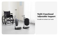 Leg Rest Padded Cushion Elevating Legrest Easy to Install Leg Support Bracket for Caregivers, Nursing Homes, Home Use