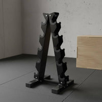 Triangular Dumbbell Rack Cross-Supported Floor-Standing Dumbbell Rack Triangular Fitness Equipment