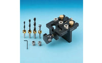 Wood Hole Jig Furniture Assembly Dowel Jig Precision Drill Guide for Woodworkers, Carpenters