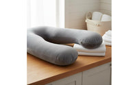 U-Shaped Maternity Pillow Multi-Functional Maternity Pillow Machine Washable Cover Support for Women, Expecting Parents, Nursing, Lounging