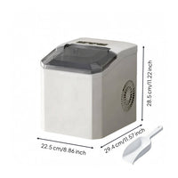 Water Shortage Reminder Automatic Ice Producer Self-Cleaning Kitchen Appliance
