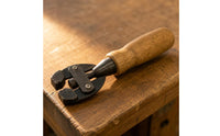 Clamping Tool with Wooden Handle Carbon-Steel Handheld Clamp Clamps for Woodworkers, Crafting, Diy Projects