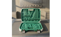 Tool Storage Case Sturdy Clamshell Tool Case Textured for Vehicle, Mechanics
