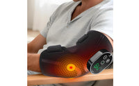 Heat Treatment Heated Elbow Massager Adjustable Temperature Cordless Elbow Heating Brace Ergonomic Design for Athletes