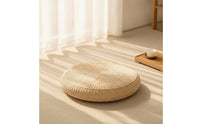 Tatami Floor Cushion Meditation Cushion Rustic Tatami Floor Pillow for Yogis