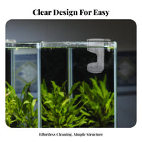 Aquarium Carp Feeder Easy to Install Adjustable Clamp Mount Food Feeding Cone
