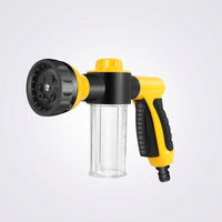 Soap Dispenser Pressure Sprayer for Car Cleaning, Hose Nozzle with 8 Spray Patterns, Large 1000ml Car Wash Bottle, Adjustable Foam Hose Spray