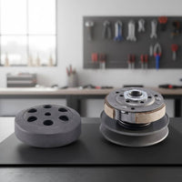 GY6 Driven Pulley Assembly Stable Performance GY6 Rear Coupling Assembly Motorcycle Part Accurately Engineered Engine Component
