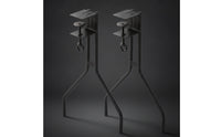 No-Drill Clamp-on Table Legs Punchwithout Drilling Table Clamp Legs Reusable Hardware Heavy-Duty for Campers, DIYers