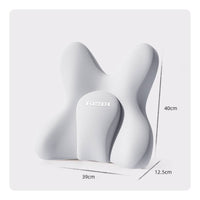 Contoured Back Support Cushion Pressure-Relieving Support Cushion Ergonomic Padded for Car Seat