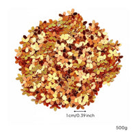 500G Petal Flower Sequin DIY Flower Sequin Iridescent Mixed Sequins for Costume Making