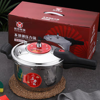 Commercial Stainless Steel Pressure Cooker for Gas and Induction