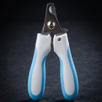 Nail Clippers with a Built-in Nail File for Pet Grooming, Professional Dog and Cat Clippers for Small Animals, Non-Slip Handle, Safety Guard