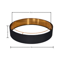 Overhead Lampshade Modern Overhead Light Shade Replacement Drum Lampshade for Living Room