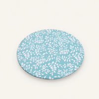 Round Tailored Tablecloth Waterproof Tablecloth with Elastic Edge Elasticized Table Cover for Patio, Picnic