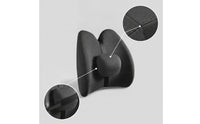 Car Seat Lumbar Support Cushion Ergonomic Contoured Back Cushion Backrest Supportive for Drivers, Road Trips