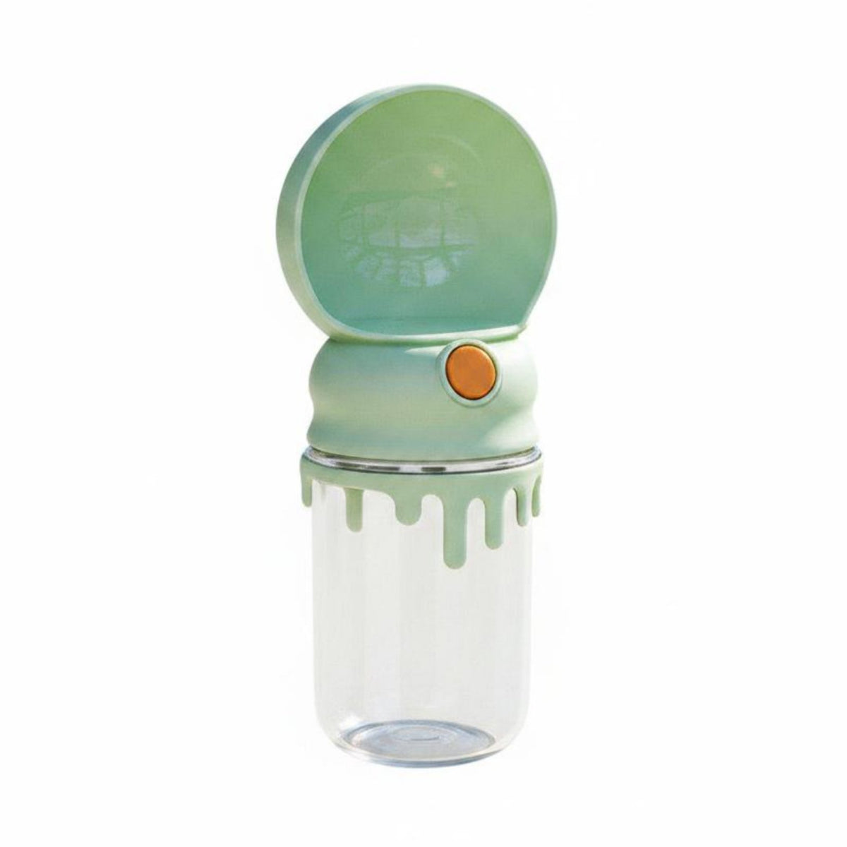 Portable Dog Water Bottle Food Grade Dog Outdoor Water Dispenser Bottle One Hand Use Pet Outdoor Gear for Dogs
