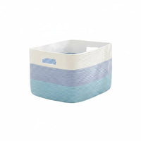 Rope Hamper Space Saving Woven Laundry Basket Decorative Foldable Storage Basket for Bedroom