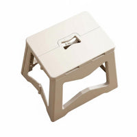 Space-Saving foldable Stool with textured grip Lightweight foldable Footstool sturdyDuty Portable Seat Non-Slip Surface for Children, Seniors, Outdoors, Camping, Entryway, Bathroom