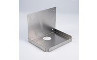 Heavy Duty Shelf Bracket with Tray Thickened Stainless Steel Shelf Bracket Rustproof Support Brackets Space-Saving for Restaurants