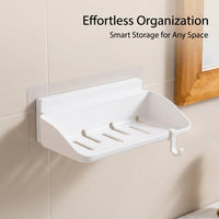 Cabinet and Sink Space-Saving Storage Rack for Bathroom, Wall-Mounted Towel Bar and Kitchen Organizer, Drill-Free Wall Holder