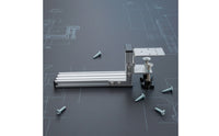 Adjustable L-Shaped Bracket with Mounting Plates Rigid Handbrake Mount Bracket Firm Handbrake Mount Easy to Install for Desk Setup