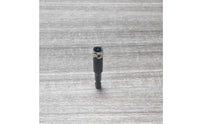 Hex Shank Socket Adapter Ball-Lock Hex to Socket Adapter Drive Converter Coated Finish