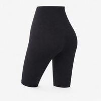 Running Shorts for Women with Butt Lifting Design and Elastic Waistband, Gym with 80% Nylon 20% Spandex for Cycling and Tennis