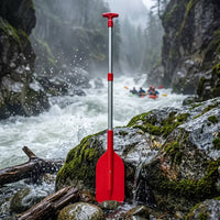 Portable Telescoping Paddle Lightweight Adjustable Paddle Corrosion-Resistant Long-Lasting for Beginners, Kayaking, Canoeing, Lake Trips