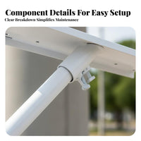 Solar Street Light Mounting Bracket Weather-Resistant Solar Lighting Mounting Bracket Weatherproof Street Lamp Extension Arm for Outdoor