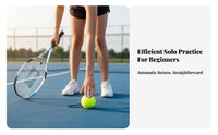 High Elasticity Tennis Ball with String Long-Lasting Elastic Cord Solo Tennis Practice Tool Wear-Resistant for Beginners, Adults, Outdoor