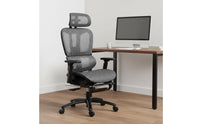 S-Shaped Backrest Ergonomic Office Chair High Back Mesh Chair for Students, Gamers, Study Room